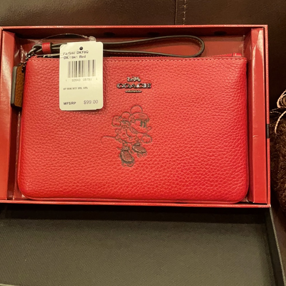 Brand new in box Coach by Disney Wristlet